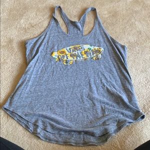 Vans sunflower tank top